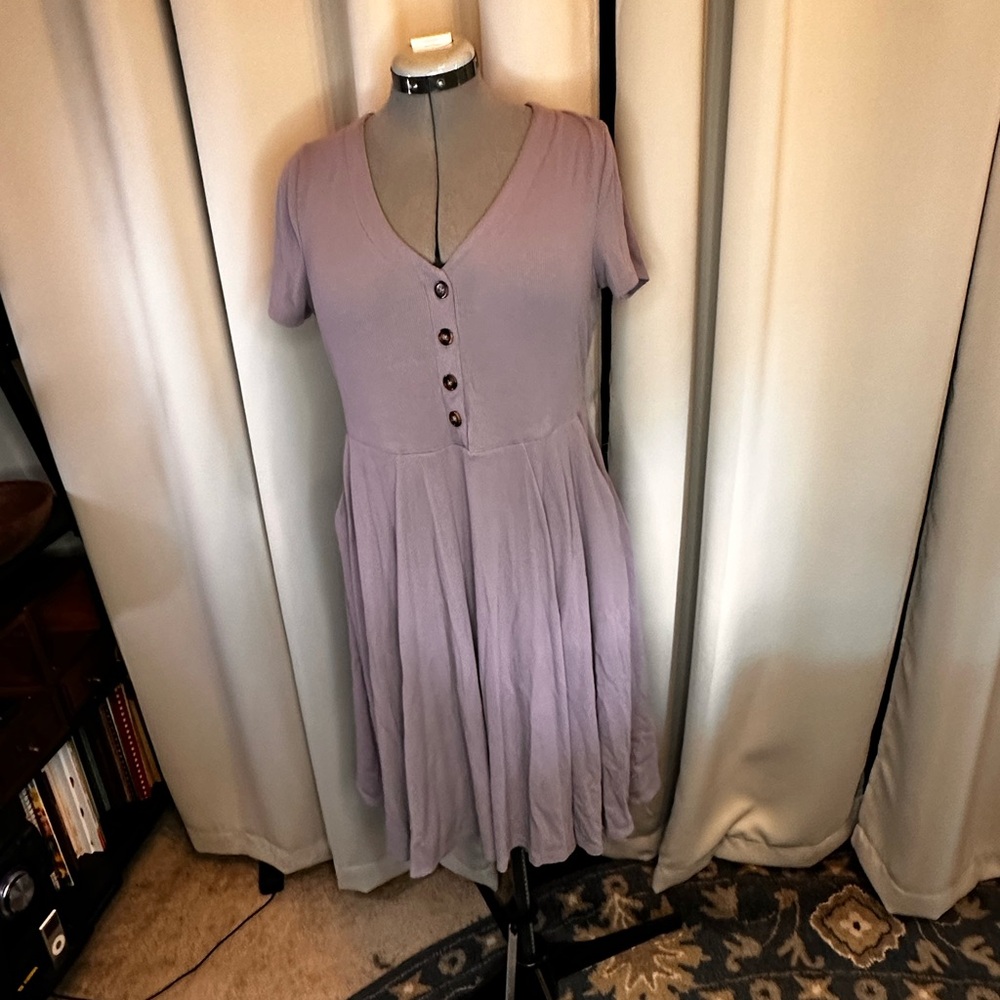 Torrid 0 Lavender Dress